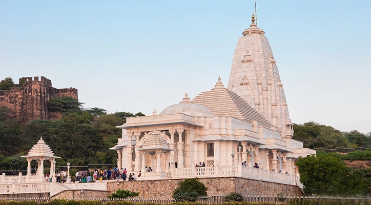 Visit Birla Mandir in Hyderabad for a spiritual journey with stunning architecture and views.